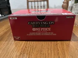 One Piece Card Game Carrying On His Will Booster Box OP13 English Bandai Unseal - Image 2