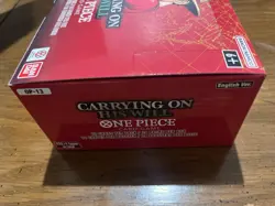 One Piece Card Game Carrying On His Will Booster Box OP13 English Bandai Unseal - Image 5