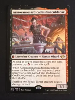 1Asmoranomardicadaistinaculdacar (186) Modern Horizons 2 LP MTG Magic x1 MKE - Image 1