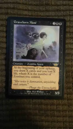 Magic: the Gathering / MtG Graveborn Muse x1 Legions - Image 1