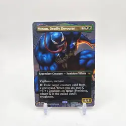Venom, Deadly Devourer (Borderless) Regular Marvel's Spider-Man: #22 MTG - Image 1
