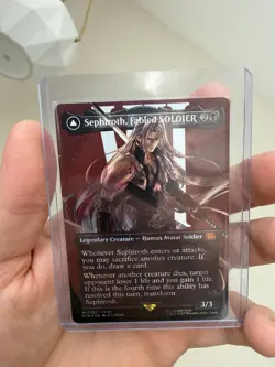 Sephiroth, Fabled Soldier Surge foil MTG final Fantasy MINT - Image 1