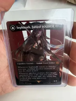 Sephiroth, Fabled Soldier Surge foil MTG final Fantasy MINT - Image 2