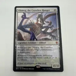 Ulamog, the Ceaseless Hunger Battle for Zendikar NM MTG Magic the Gathering - Image 1