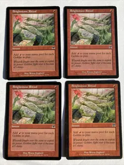 Brightstone Ritual 4x Onslaught MTG x4 NM/LP - Image 1