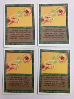 Instill Energy 4x Revised Edition 3rd MTG x4 LP/MP - Image 1
