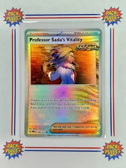 Professor Sada's Vitality Master Ball Holo 120/131 Prismatic Evolutions Pokemon - Image 1