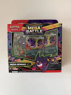 Pokemon TCG Mega Battle Deck Mega Gengar Ex - New & Sealed | Small box tear - Image 1