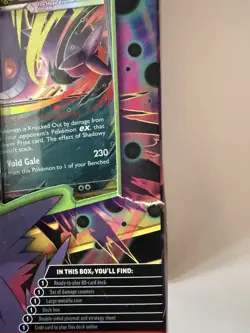 Pokemon TCG Mega Battle Deck Mega Gengar Ex - New & Sealed | Small box tear - Image 2