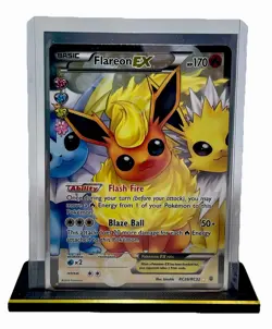 Flareon EX Full Art RC28-32 Pokemon Generations: Radiant Collection Holo 2016 NM - Image 1