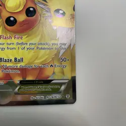 Flareon EX Full Art RC28-32 Pokemon Generations: Radiant Collection Holo 2016 NM - Image 5