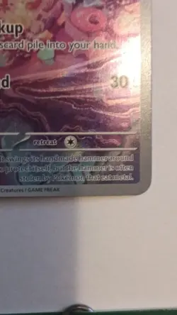 Pokemon TCG Tinkatink 216/193 SV: Paldean Fates Full Art Holo Rare Basic Psychic - Image 3
