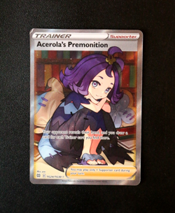 Pokemon Card - Acerola's Premonition TG24/TG30 Brilliant Stars Ultra Rare - LP ⭐ - Image 1