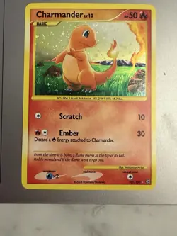 2008 Pokemon Charmander Stormfront 101/100 Secret Rare Holo - Image 1