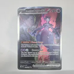 Pokemon Team Rocket's Mewtwo EX 231/182 Destined Rivals Holo Rare English - Image 2