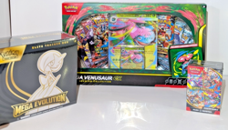 Lot of 3 Pokemon TCG - Mega Evo Ex Collection Boxe + 1 Booster Bundle + 1 ETB - Image 2
