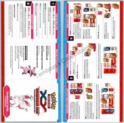 2014 Pokemon TCG 💥 XY Sylveon & Noivern Trainer Kit Guides Only💥 - Image 3