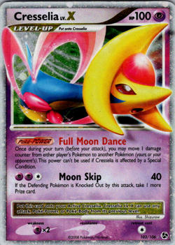 Cresselia LV. X 103/106 Pokemon TCG Great Encounters - Image 1