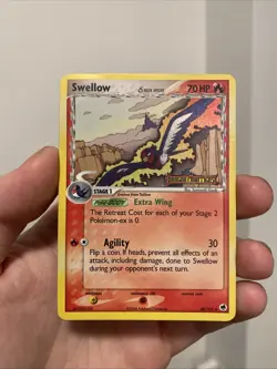 Pokemon TCG Swellow (Delta Species) EX Dragon Frontiers 40/101 Reverse Holo - Image 1