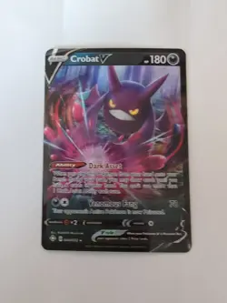 2021 Pokemon Crobat V Shining Fates Holo 44/72 - Image 1