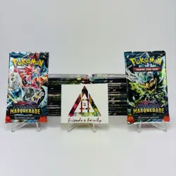 Pokemon TCG Twilight Masquerade Factory Sealed 36 Booster Pack Lot - Box QTY - Image 1