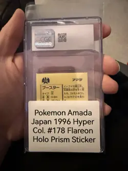 CGC POP 1 - Certified Pokemon Grading Error - Cross-Set Mis-Labelled Slab - Image 2