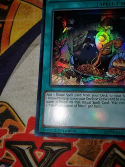Pre-Preparation of Rites shvi-en065 1st Edition (VLP) Super Rare Yu-Gi-Oh! - Image 2