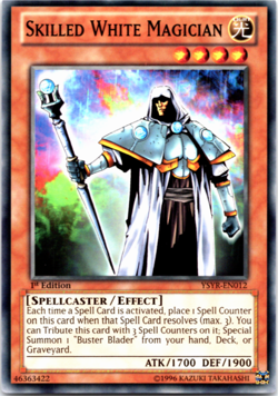 Skilled White Magician - YSYR-EN012 - Common - 1st Edition Yugioh - Image 1