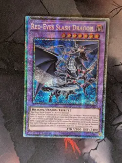 Yu-Gi-Oh TCG Red-Eyes Slash Dragon - MP25-EN031 - Starlight Rare 1st Edition NM - Image 1