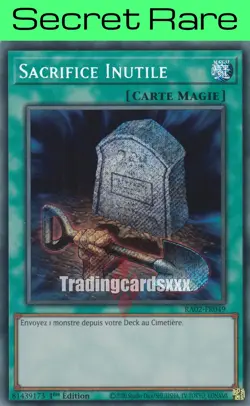 Yu-Gi-Oh! Sacrifice Inutile : SE RA02-FR049 - Image 1