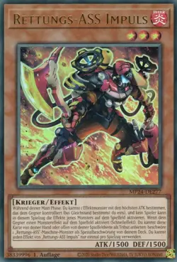 yugioh RETTUNGS ASS IMPULS MP24-DE277 ULTRA RARE 1AUFLAGE DEUTSCH - Image 1