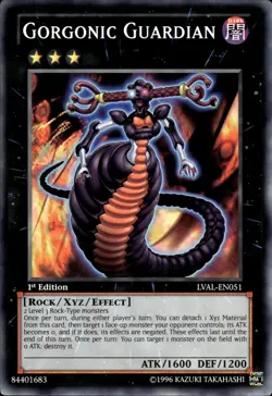 Gorgonic Guardian - 1st Edition LVAL-EN051 - LP - YuGiOh - Image 1