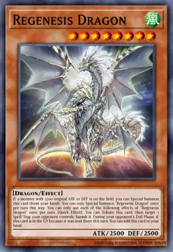 Yugioh ALIN-EN015 - Regenesis Dragon - Common - Image 1