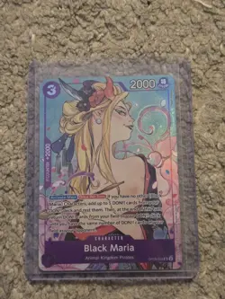 Black Maria (Illustration Box Vol.2) OP08-074 One Piece Promotion Cards Foil - Image 1