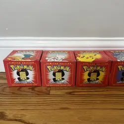 Pokemon 23k Burger King Gold Plated Trading Card Set Red Box Lot Of 6 - Sealed - Image 5