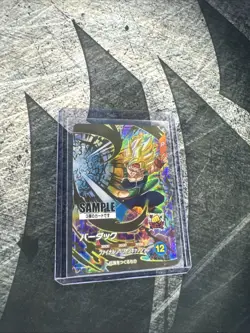 Bardock SDV3-043 GDR Dragon Ball Super Divers M/NM Holo SAMPLE CARD VERY RARE - Image 3