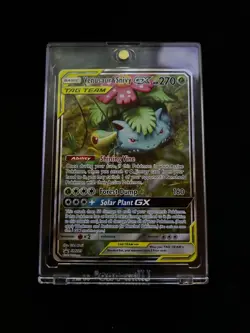 Venusaur & Snivy GX SM229 TAG TEAM GX Holo Promo Pokemon Card - Image 3
