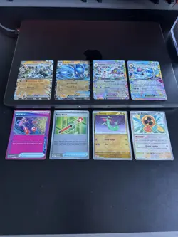 Pokemon Prismatic Evolutions 8 Card Lot Sylveon, Glaceon, Lucario And More MINT - Image 1