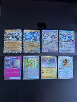 Pokemon Prismatic Evolutions 8 Card Lot Sylveon, Glaceon, Lucario And More MINT - Image 2