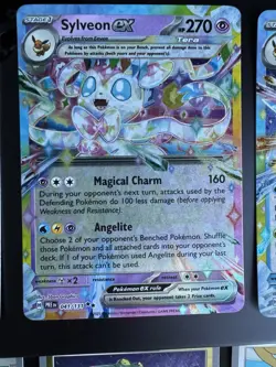 Pokemon Prismatic Evolutions 8 Card Lot Sylveon, Glaceon, Lucario And More MINT - Image 5
