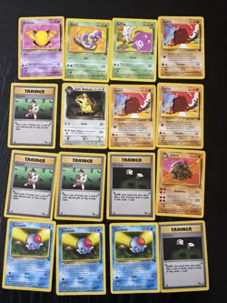 Vintage Base set pokemon card lot, 180+ 1st edition,base set2,fossil,jungle,gym - Image 4