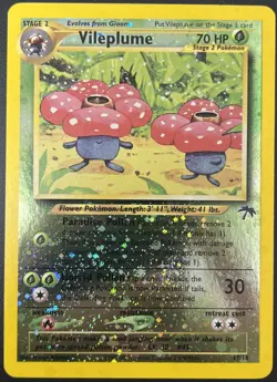 Vileplume 17/18 Southern Islands Reverse Holo Rare Pokemon Card NM - Image 1