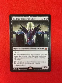 Kalitas, Traitor of Ghet - Oath of the Gatewatch - Magic the Gathering - MTG - Image 1