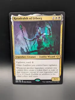 MTG - Ratadrabik of Urborg - Legendary Creature - DMU #213 - Rare - NM - Image 1
