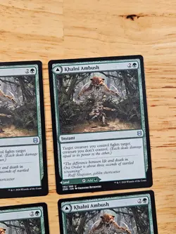 4x Khalni Ambush *Playset* Zendikar Rising Uncommon Magic MTG WOTC M9243 - Image 3