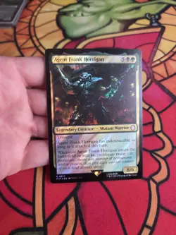 Agent Frank Horrigan (Extended Art) (Surge Foil) Universes Beyond:Fallout NM MTG - Image 2