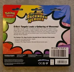 Pokemon Mega Evolution Ascend Heroes 2 Pack Blister - Erikas Tangela - Sealed - Image 2
