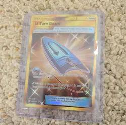Pokemon TCG U-Turn Board Unified Minds 255/236 Holo Secret Rare - Image 1