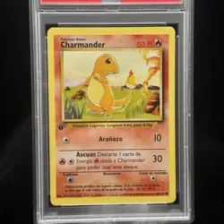 Charmander #46 SPANISH 1st Edition Base Set 1999 Pokemon Game PSA 9 🔥 - Image 2