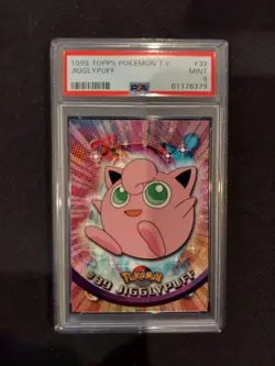 PSA 9 Jigglypuff 1999 Topps Pokemon - Image 1